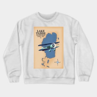 Lake Tahoe Sierra Nevada USA Crewneck Sweatshirt